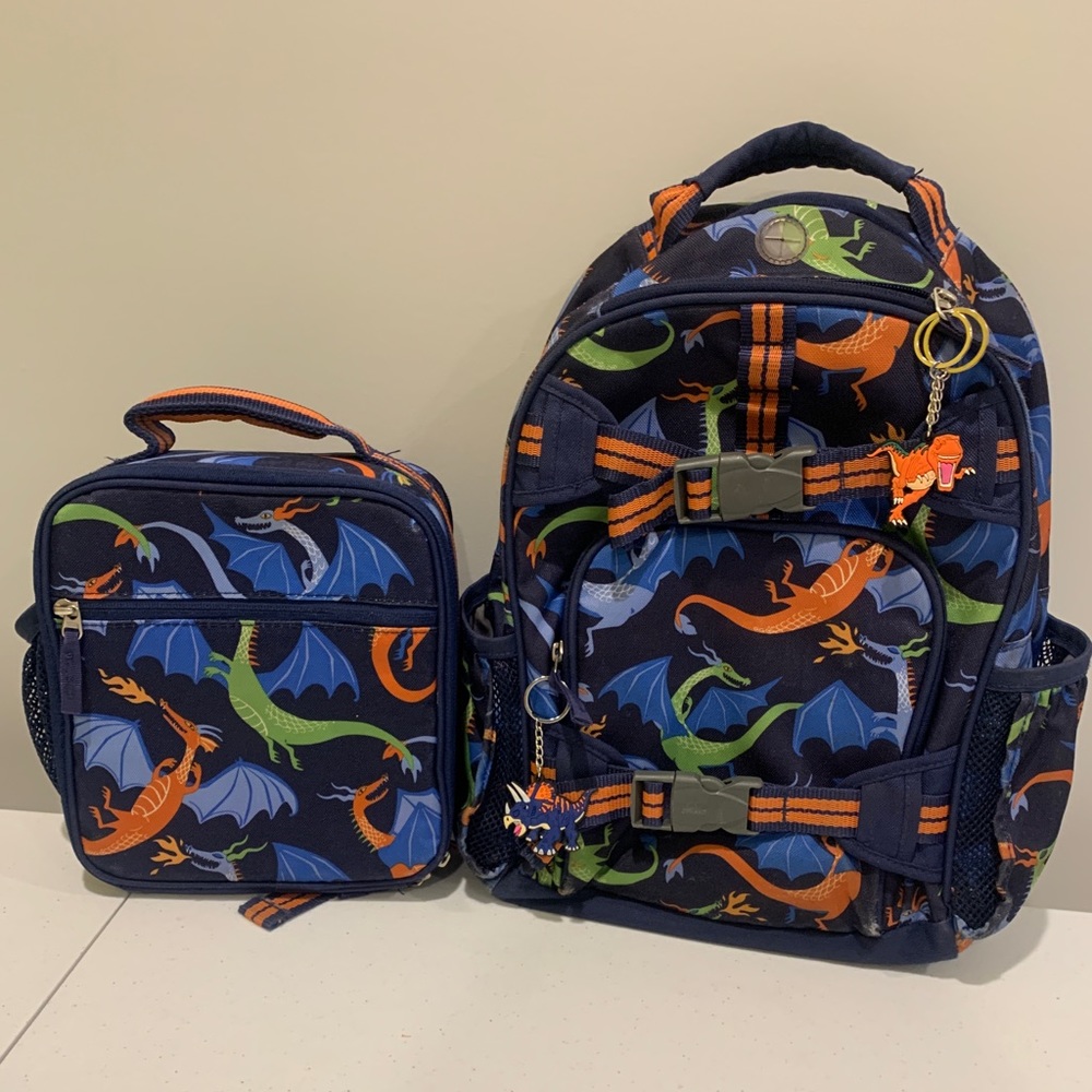 Pottery Barn Kids small backpack & classic lunch bag
